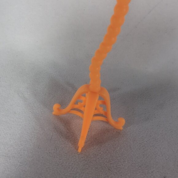 Monster High Candelabra ONLY Freaky Fusion Catacombs Castle Playset Orange Piece - Picture 3 of 13